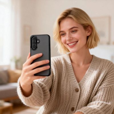 7. Tech-Protect Magmat Case for Samsung Galaxy A36 / A56 / A37 5G - Black