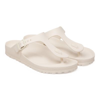 7. Birkenstock women's GIZEH EVA 1031278 EGGSHELL flip-flops (standard width)