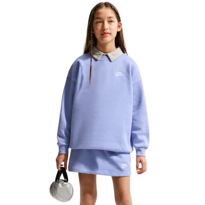 Nike Sportswear Club Fleece Kids' Sweatshirt Light Purple FD2923 569