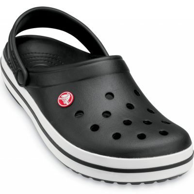 7. Crocs Crocband flip-flops, black 11016