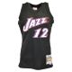 Mitchell & Ness NBA Utah Jazz John Stockton Swingman T-shirt - SMJYBW19107-UJABLCK98JST