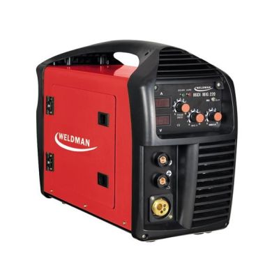 WELDMAN SEMI-AUTOMATIC INVERTER WELDING MACHINE MIDI MIG220 220A35%/5kg.