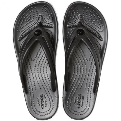 3. Crocs Crocband Flip W 206100 001 flip-flops