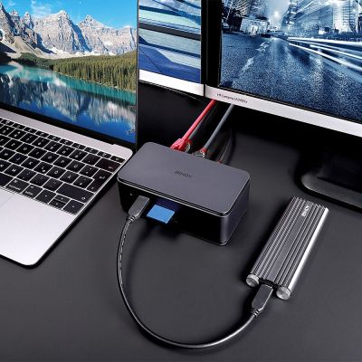5. Lindy 43372 Docking Station USB4 Anthracite