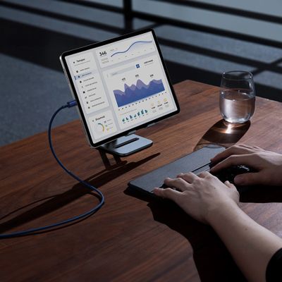 10. Baseus Tungsten Gold USB-C / USB-C 100W Cable 2m - Navy Blue