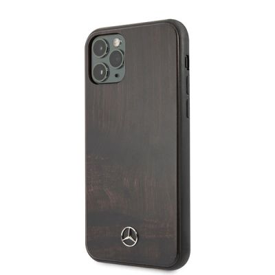 2. Mercedes Wood Line Rosewood case for iPhone 11 Pro Max - brown