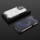13. Honeycomb Case armor cover with TPU Bumper for iPhone 13 Pro transparent