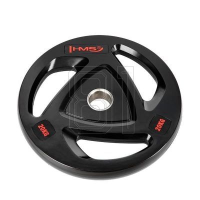 2. HMS Olympic plate rubberized 20 kg TOX20 17-61-095