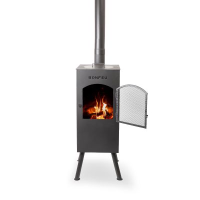 27. BonFeu BonCarré Garden Fireplace Black 3503