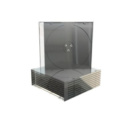 MediaRange BOX21 CD Cases Jewel Case 1 Disc Black, Transparent