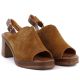4. Women's leather suede high-heeled sandals Vinceza 26-39995