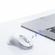 10. Baseus F02 Wireless Ergonomic Bluetooth Mouse - White