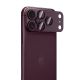 2. Tech-Protect Camfull Fit+ Tempered Glass Camera Screen Protector for iPhone 18 Pro - Burgundy