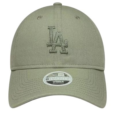 2. New Era LA Dodgers MLB Linen 9TWENTY Adjustable Cap 60856288 Green OSFM