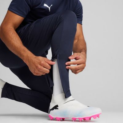13. Puma Team Goal Slim Training Men's Pants Navy Blue 659037 06