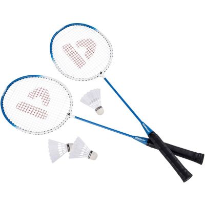 6. DONNAY 6-IN-1 BLUE BADMINTON SET IN CASE