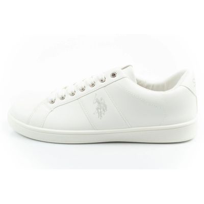 2. US Polo Assn. shoes sneakers men's fashionable white comfortable