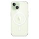 4. Apple - Back cover for mobile phone - MagSafe compatible - Polycarbonate - Transparent - for iPhone 15 (MXRK3ZM/A)
