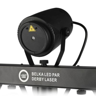 2. LIGHT4ME multi-effect LED PAR DERBY LASER BEAM