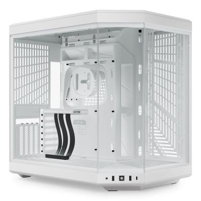 6. Hyte Y70 Midi Tower Standard Case - White