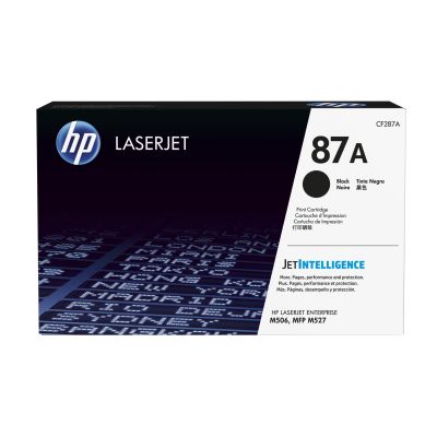 11. HP 87A original black LaserJet toner cartridge