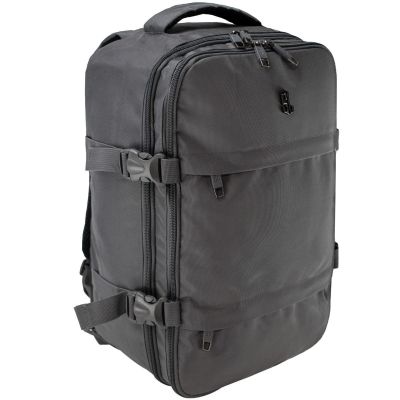 Graphite Airplane Backpack with Laptop Compartment SEMI LINE