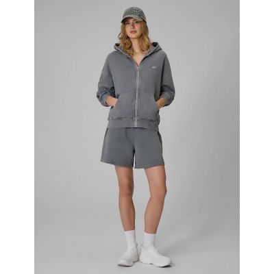 6. Women's oversize sweatshirt with hood 4F 4FRSS26TSWSF3189-27S