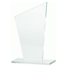 Glass trophy