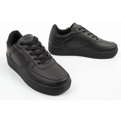 7. Levi's Evelyn children's sports shoes black youth sneakers