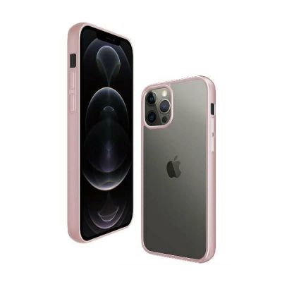 3. PanzerGlass ClearCase case for iPhone 12 Pro Max - transparent and pink