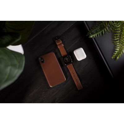 14. Nomad NM1A4RBM00 Smart Personal Accessory Band Brown Leather