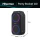 7. Hisense Party Rocket 160 Party Speaker Black 160W