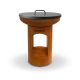 16. Bonfeu Bonbiza Open rusty garden fire pit 8002R