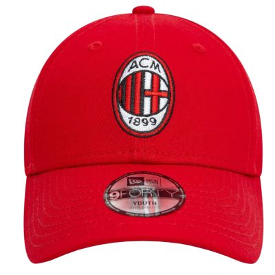 2. New Era Core 9Forty AC Milan Jr Cap 60571773 Red YOUTH