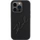 3. Karl Lagerfeld Silicone Karl Script case for iPhone 15 Pro - black