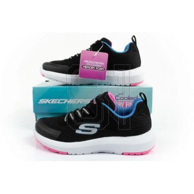 16. Skechers Dynamic Tread-Hop N'hike Jr 81365L/BKMT shoes
