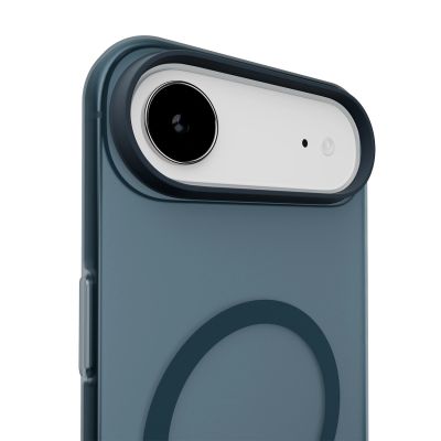 8. Puro Daylight Magsafe Compatible Silicone Case for iPhone 17 Air - Translucent Turquoise