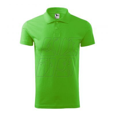 3. Malfini Single J. M MLI-20292 green apple polo shirt