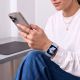 4. Tech-Protect Silicone Strap for Apple Watch 44 / 45 / 46 / 49 mm - Blue