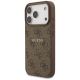 2. Guess 4G Ring Classic Logo MagSafe Case for iPhone 17 Pro - Brown