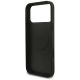 7. Guess Grained Gold Ring MagSafe Case for iPhone 18 Pro Max / 17 Pro Max - Black