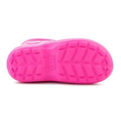 7. CROCS HANDLE IT RAIN BOOT KIDS PINK CRUSH 211052-6TW