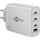 6. Goobay 65556 Mobile Charger Laptop, Smartphone White AC Fast Charging Internal