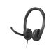 2. Lenovo 5000 Wired VoIP Headset with Microphone, USB A/C, Black