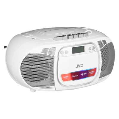 2. JVC RC-E451W Boombox – White