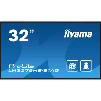2. iiyama ProLite LH3275HS-B1AG monitor, 32" diagonal, flat screen, 81.3 cm