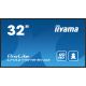 2. iiyama ProLite LH3275HS-B1AG monitor, 32" diagonal, flat screen, 81.3 cm