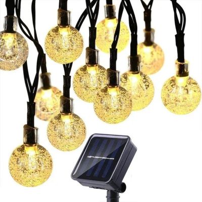 4. SOLAR GARDEN LAMP GARLAND SOLAR CHAIN 4.9M 40LED WARM WHITE
