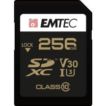 Emtec ECMSD256GXC10SP 256GB SDXC UHS-I Class 10 Flash Memory