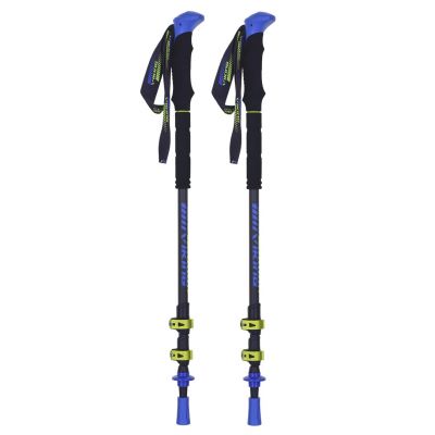 4. Viking Carbo Lite Trekking Poles Black/Lime
